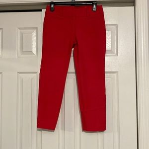 Loft Hot Pink Marisa Pants